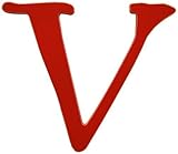 New Arrivals The Letter V, Rusty Red by New Arrivals [並行輸入品]