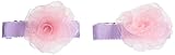Bijoux & Bee(ビジュー&ビー) オーガンジーローズのヘアクリップ<日本製> ピンク