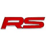 GOODYSHOP 【 2カラー 】 ステッカー 車 汎用 RS レーシング 立体 スポーツ デカール シール かっこいい 文字 ロゴ CO-RS-RD