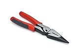 Crescent CCA6548 8-Inch Pivot Pro Compound Action Long Nose Plier, Red [並行輸入品]
