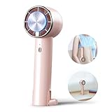 【2024新設計 -20℃瞬間冷却】 携帯扇風機 ハンディファン 冷却プレート付き 手持ち扇風機 卓上扇風機 ペルチェ式 高速モーター 強力