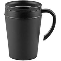 【BLKP】 パール金属 マグカップ 400ml 蓋付き 限定 ブラック BLKP 黒 AZ-5023