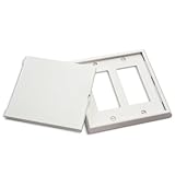 LectraLock - Baby Safety Electrical Outlet Cover - Double - GFCI Style - Flat Cover by LectraLock