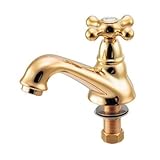 カクダイ　立水栓（ゴールド）【722-421-13】[新品]