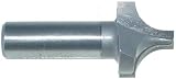 Magnate 3920 Plunge Roundover Router Bit - 3/8 Radius; 1/4 Small Diameter; 1/2 Shank Diameter by Mag
