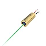 Quarton レーザーモジュール VLM-520-53 LPA (工業用グリーンドットレーザー) 波長：520 nm,クラスIIIa, 広い使用温度範囲：-20℃～+60℃