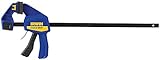 IRWIN QUICK-GRIP One-Handed Bar Clamp/Spreader SL300, 18", 518QCN [並行輸入品]