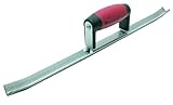 MARSHALLTOWN The Premier Line 614D 18-Inch by 5/8-Inch Sled Runner Half Round with DuraSoft Handle [