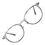 [EYEWEAR AIR] アイウェアエア スカンディ 老眼鏡 おしゃれ レディース ユニセックス 男女兼用 ブルーライトカット ボストン レイニースモーク +1.50