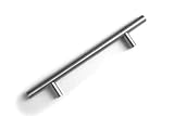 8 Bar Pull Stainless Steel Kitchen Cabinet Handles 5 Hole to Hole by Celeste Designs