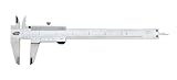Standard Gage 00524001 Stainless Steel Vernier Caliper, Satin Chrome Finish, 1.6 Jaw Length by Stand