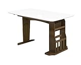 関家具 ダイニングテーブル ダークブラウン 幅90~120×奥行75×高さ70cm 伸長テーブル 101760