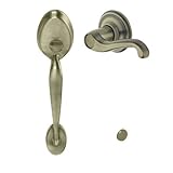 Schlage fe285-ply-fla-lh Plymouth Lower Handleset電子キーパッドのwith Fla、 FE285PLY609FLALH