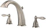 Pfister RT6-5RPK RT6-5RPK Portola 2-Handle Roman Tub Faucet Trim, Brushed Nickel [並行輸入品]