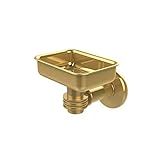 Allied Brass 2032D-PB Continental Collection Soap Dish, Polished Brass [並行輸入品]