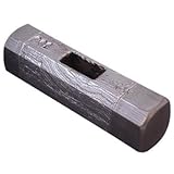 土牛 層紋鍛え 江戸型玄翁（八角・375g）柄無し 受注生産品 02445