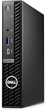 Dell Pro Micro AI ビジネス ミニ デスクトップ ブラック (Intel Ultra 5-235T、Intel Graphics、16GB DDR5、1TB PCIe SSD、WiFi 6E、Bluetooth 5.3、90W PSU、RJ-45、1ディスプレイポート、HDMI、Win 11 Pro)