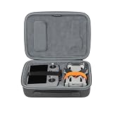 TOMGDRACO DJI MINI4 Pro用 収納ケース 2in1 ドローン本体、DJI RC 2/RC-N2リモートコントロール収納バッグ ポータブルバッグ 航空機収納ケース 送信機収納ケース 保護ボックス ポータブルスーツケース バッテリー収納 アンチドロップ dji mini4 Pro アクセサリー (2in1 DJI Mini 4 Pro ボディ＆リモコンキット)