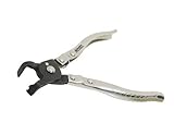 Hazet HZ798-2 Hose Clamp Pliers with Fixed Jaws 90-Degree Bent [並行輸入品]
