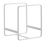 アクセサリーショップピエナ ディッシュラック プレート S ホワイト お皿を立てて 食器棚の整理