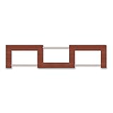 シェルフ 壁掛け 棚 幅57×奥行13.5×高さ13cm ウォールナット 日本製 ウォールシェルフ