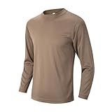 [ウンドウ] アースカラー長袖Tシャツ 4XL コヨーテブラウン