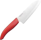 京セラ セラミック ナイフRedスタイル 三徳タイプ ホワイトブレード 14cm 漂白除菌OK 無料研ぎ直し券付 FKR-140W-RD