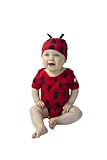 Noo Designs(ヌーデザイン) アニマル コーデセット 2ピース Ladybug テントウムシ 3-6ヶ月用