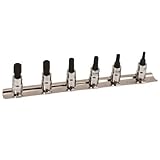 Williams 30904 6-Piece 1/4-Inch Drive Metric Hex Bit Socket Set by Snap-on Industrial Brand JH Willi