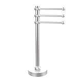 allld| # Allied真鍮973t-sch Vanity Top 3スイングアームゲストタオルホルダーwith Twistedアクセント、