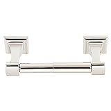 Alno a7460-pn Manhattanモダンティッシュホルダー、ポリッシュニッケル、8 – 1 / 4 "