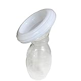 Seliyi 2個　お買い得　花びら型　人間工学　マッサージ　手動　さく乳器　搾乳器　乳ポンプ　ボトル　防塵カバー