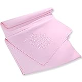 ローションマット 防水 エステ マット オイル マットシーツ おねしょマット シーツ 介護 (2.2*1.3m ピンク)