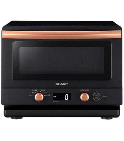 E264 SHARP 電子レンジ RE-SD18A-B 2021年製 Amazon | シャープ オーブン レンジ RE-SD18A-B ブラック フラット
