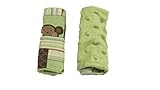 Jojo's Boutique Monkey Patchwork Car Seat Strap Covers by Jojo's Boutique