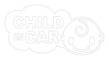 Sticker Shop Haru CHILD ＩＮ CARステッカー 雲型 ２０cm ホワイト