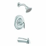 Moen T62133 Eva Posi-Temp Tub and Shower Trim Kit without Valve, Chrome [並行輸入品]