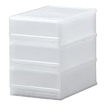 プラスト B5サイズ 収納ケース 3段 PH C クリア PHB503 写真パネル付