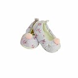 ビジュー&ビー ドットと小花のバレーシューズ 11.5cm BBT-SZ04-PU