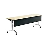 コクヨ(KOKUYO) ミーティングテーブル フォールディングテーブル コンフェスト W2100×D600×H720mm KT-P1309M ホワイトナチュラル