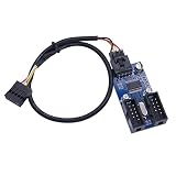 CHENYANG CY USB 2.0 9ピン マザーボード ヘッダー アダプター ケーブル USB ハブ ケーブルアダプター