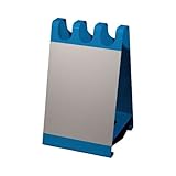 ぶんぶく サインボード型傘立 ホワイトボードシート付 ブルー USOX03SBL