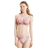 DRMETHOD Nongy ノンジー ノンワイヤーブラ ブラジャー ショーツ (パイルペタルピンク, ブラGM,ショーツM) Nongy_Set