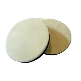 〈布袋尊〉電動 ポリッシャー ウールバフ 選べる３タイプ 粗/中 / 細 125mm 3枚組 (細)