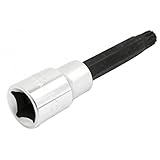 uxcell　ソケットビット ドライバードライブソケット　スクエア　ドライブ　ビット　ソケット　カー　トリプル　スクエア　M10　ヘッド　ドライバー　12ポイント　13mm