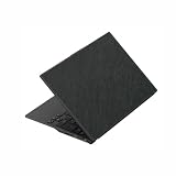 ClearView Fujitsu FMV LIFEBOOK UH90/H1 UH-X/H1 WU-X/H1 WU2/H1 WU4/H1 2023年1月モデル対応 スキンシール 天板 保護 シート フィルム 傷防止 日本製 [ブラック/ランダムライン メタル調]