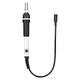 KKmoon T12 DC 12-24V 75W はんだこて 調節可能 温度200-400℃ 溶接ツール T12-Kチップ付き