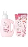 アラウ 洗たく用せっけん 洗濯洗剤 天然ハーブの香り 本体(1200ml) + つめかえ用 (1,000ml)