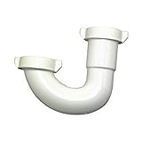 Master Plumber 453-324 MP Kitchen Drain Bend, White [並行輸入品]