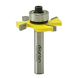 トリマー ビット 薄スロットカッター 1/4軸 （ 刃厚 3.3mm ） Microtungsten carbide 【dm12747】